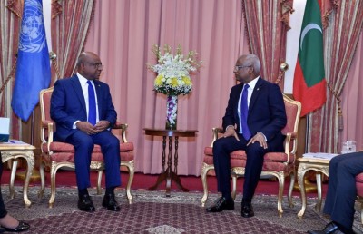 ޝާހިދުގެ ވައުދުތައް ފުއްދުމަށް ރާއްޖެއިން ފުރިހަމަ އެއްބާރުލުން ލިބޭނެ: ރައީސް