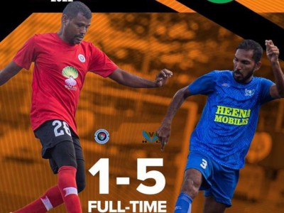 އެފްއޭއެމް ވެޓަރަންސް ލީގު: ހުޅުމާލެއިން ޕޮލިސް ބަލިކޮށްފި