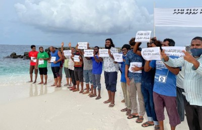 ކިނޮޅޮސް ބަނދަރު ވެލި އަރައި ބައްދާލައިފި