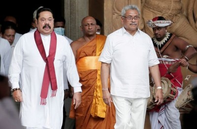 ބޮޑުވަޒީރުކަމުން ބޭބެ މަހިންދަ ރާޖަޕަކްސަ ދުރުކުރުން ނޫން ގޮތެއް ސްރީލަންކާގެ ރައީސަށް މިހާރު ނެތް