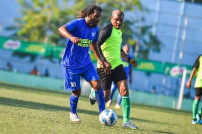 ވެޓަރަންސް ލީގު: ގްރީން ސްޓްރީޓްސް ބަލިކޮށް ހުޅުމާލެ ވެޓަރަންސްއަށް ރަނގަޅު ފެށުމެއް