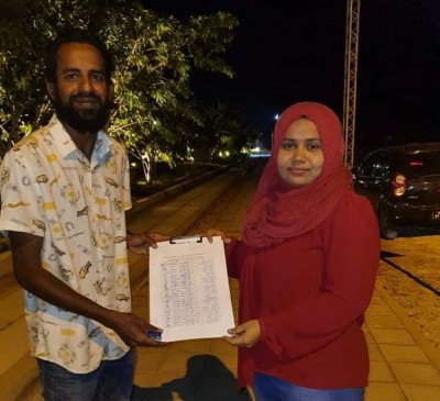 2،700 މީހުންގެ ސޮޔާއެކު އާމިން ދައްތަ މިނިވަންކުރުމަށް ގޮވާލާ ޕެޓިޝަން ހުށަހަޅައިފި