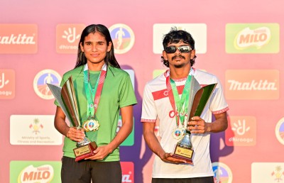 ގައުމީ ރެކޯޑަކާ އެކު އެންމެ މޮޅު އެތުލީޓްގެ އެވޯޑް ފަސޫހާއަށް