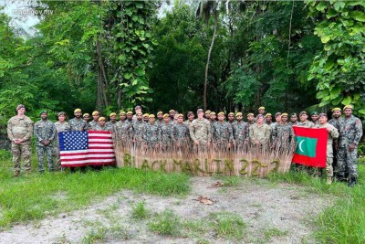 އެމެރިކާގެ ސިފައިންނާއި ރާއްޖޭގެ ސިފައިން ގުޅިގެން ތަމްރީނުތަކެއް ފަށައިފި