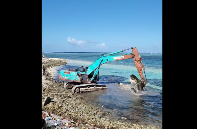އަލިފުށީ ބިން ހިއްކުމުގެ މަޝްރޫއުގެ އަމަލީ މަސައްކަތް ފަށައިފި