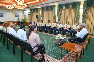 ޤައުމީ ސްކައުޓް ކައުންސިލަށް އަލަށް އައްޔަނު ކުރި މެންބަރުންނާ ރައީސް، ބައްދަލު ކުރައްވައިފި