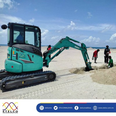 ކުޑަގިރީގައި ކަރަންޓު ނެޓްވޯކް އެޅުމުގެ މަސައްކަތް ސްޓެލްކޯއިން ފަށައިފި