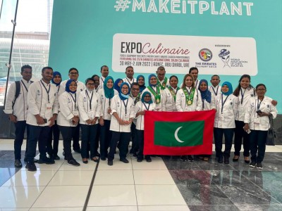 ވޯލްޑް ޝެފްސް ކޮންގްރެސް އެންޑް އެކްސްޕޯގައި ރާއްޖެއިން ބައިވެރިވާ ވަފުދު ފުރައިފި
