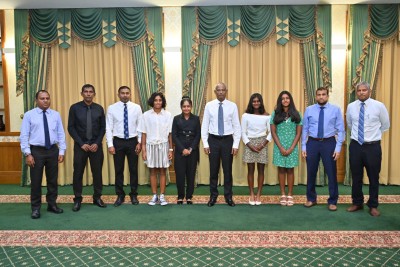 ޖޫނިއާ ޓެނިސް ކުޅުންތެރީން ހޯދާފައިވާ ފަޚުރުވެރި ވަނަ ތަކަށް ރައީސްގެ މަރުޙަބާ