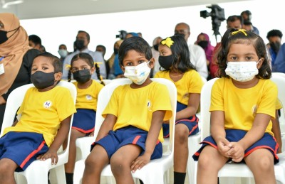 މާލެ ސަރަހައްދުގައި ސަރުކާރުގެ ފުރަތަމަ ޕްރީ ސްކޫލު ހުޅުވައިފި