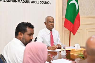 ސަރުކާރުގެ ވިސްނުމަކީ ވަކި ރަށެއް ތަފާތު ކުރުމެއް ނެތި ތަރައްޤީ ކުރުން: ރައީސް