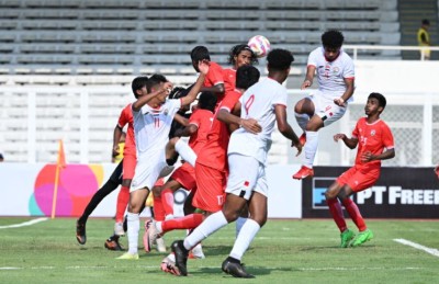 ޔަމަން އަތުން ވެސް ބަލިވެ، ރާއްޖޭގެ ޒުވާން ޓީމަށް ކޮލިފައިންގައި ނާކާމިޔާބު