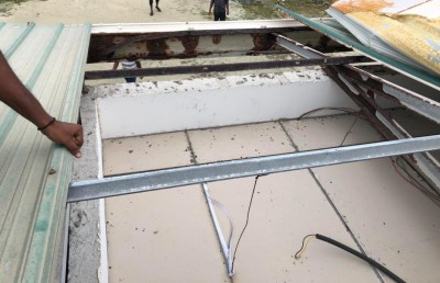 މާފަރު ހެލްތު ސެންޓަރުގެ ފުރާޅާއި ސީލިންގްގެ ފޫގޮސް ބޮލަށް ވެއްޓޭ ހިސާބުގައި!