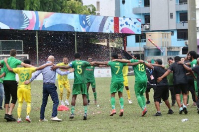 ދަ ގްރާންޑޭ އަތުން މޮޅުވެ ހަތަރުވަނަ ފަހަރަށް މާޒިޔާއިން ދިވެހި ޕްރެމިއާ ލީގު ކާމިޔާބުކޮށްފި