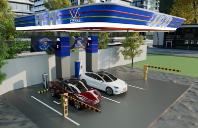 ސްޓެލްކޯ އީވީ ޗާޖިން ސްޓޭޝަން: އެއްފަހަރާ 8 އުޅަނދު ޗާޖު ކުރެވޭނެ