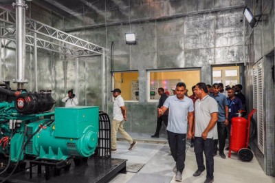 ކުޑަގިރީގައި ގާއިމްކުރި އިންޖީނުގޭގެ މަސައްކަތް ނިންމާ، ރަސްމީކޮށް ކަރަންޓުދޭން ފަށައިފި