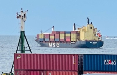 ދުނިޔޭގެ އެންމެ ބޮޑު ޝިޕިން ކުންފުނީގެ ބޯޓެއް ފުރަތަމަ ފަހަރަށް ރާއްޖެއަށް