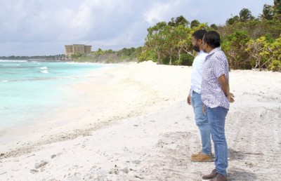 އައްޑޫ ޕިކްނިކް ޒޯނަކަށް ރުއްޖެހަރަ ސަރަހައްދު ތަރައްގީކުރަން ފަށައިފި