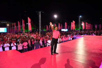 ރައީސް ޔާމީނަށް ރިޔާސީ ޓިކެޓް ހަވާލުކުރުން މި މަހު 19ގައި