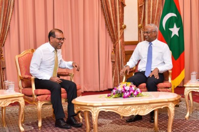 ނަޝީދުގެ ބަރުލަމާނީ ގަރާރު އަނބުރާ ގެންދެވުމަށް ރައީސް ޞާލިހު އެދިވަޑައިގެންފި