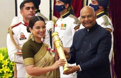 އިންޑިއާ ސަރުކާރުން ދޭ މަތީ ޝަރަފު ކަންގަނާއަށް ލިބިއްޖެ