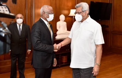 ރައީސް ލަންކާގެ ރައީސްއާ ބައްދަލުކުރައްވައިފި