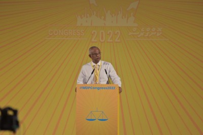 އެމްޑީޕީގައި ޚިޔާލު ތަފާތުވުންތަކަށް ޖާގަ އޮންނާނެ، ނަމަވެސް ޕާޓީ ކުރިއަށް ދާން ޖެހޭ: ރައީސް