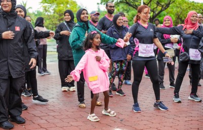 11 ރަށެއްގައި "ޕިންކް ރިބަން ރަން-ވޯކް" ބާއްވައިފި