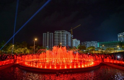 ރާއްޖޭގެ އެންމެ ބޮޑު ފެންއަރުވާ ވަޑާން ހުޅުމާލޭގައި ހުޅުވައިފި