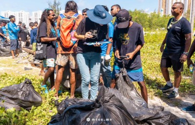 އެމްޓީސީސީން ހުޅުމާލެ ފޭސް 2ގެ ބީޗު ސާފުކޮށްފި