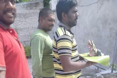 ބިލެއްދޫގައި ބުދު ހަދައިގެން އަޅުކަންކުރި ތިން ބިދޭސީން ހައްޔަރުކޮށްފި