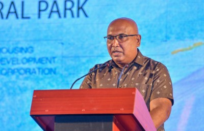 ރާއްޖޭގެ އެންމެ ބޮޑު ފެންއަރުވާ ވަޑާން ހުޅުމާލޭގައި ހުޅުވައިފި