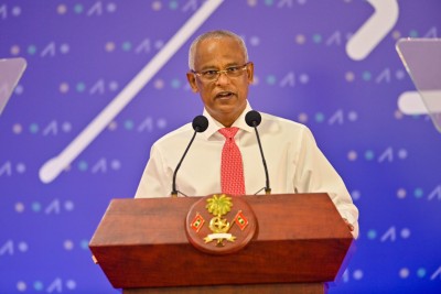 މާލޭގައި އުޅޭ ރައްޔިތުންނަށް ލިބޭ ތަސައްލީއަކަށް މިނީބަހުގެ ޚިދުމަތް ވާނެ: ރައީސް