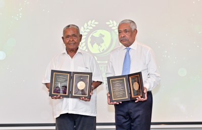 ޓޫރިޒަމްގެ ދެ ބާނީ، އުއްޗު އާއި ޗަމްޕާ އަފީފާ ސާޓާގެ ހާއްސަ އެވޯޑު ހަވާލުކޮށްފި