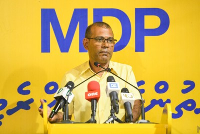 ޖީއެސްޓީ އާއި ޓީޖީއެސްޓީ ބޮޑުކުރަން ނަޝީދުގެ ތާއީދު އޮތްކަން ހާމަކުރައްވައިފި