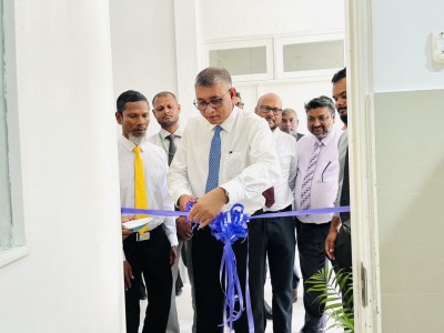 ދިއްފުށީ ސިއްޙީ މަރުކަޒުގައި ލެބޯޓްރީގެ ޚިދުމަތް ދޭން ފަށައިފި