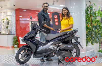 އުރީދޫ ޕްރޮމޯޝަންގައި 8 މީހަކަށް ސައިކަލު ދީފި، ޕްރޮމޯޝަން ޑިސެމްބަރުގެ ނިޔަލަށް