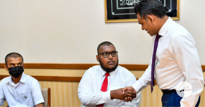 ނަބީޙް އާއި ޔޫޝަޢުއާ ނައިބު ރައީސް ބައްދަލުކުރައްވައި ހިތްވަރު ދެއްވައިފި