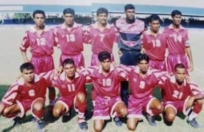 ފުޓްބޯޅައިގެ ކުރީގެ ގަދަ ބާރު ހުރާ އަލުން ގަލޮޅު ދަނޑަށް