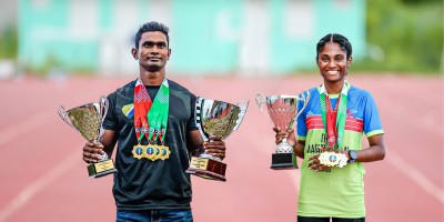 ފިރިހެން އެންމެ މޮޅު އެތުލީޓަކީ ސާއިދު، އެންމެ މޮޅު އަންހެން އެތުލީޓަކަށް ޖާއިޝާ