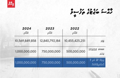ބަޖެޓް ދިރާސާ- ކުރިމަތީގައި އޮތީ ގޮންޖެހުންތައް ގިނަ އަހަރެއް!