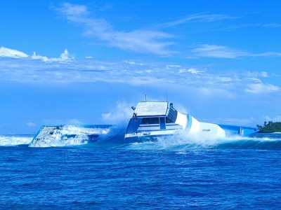 10 ޓަނު މަހާ އެކު ގާފަރު ދޯންޏެއް ފަރަކަށް އަރައި ބޮޑެތި ގެއްލުންތަކެއް