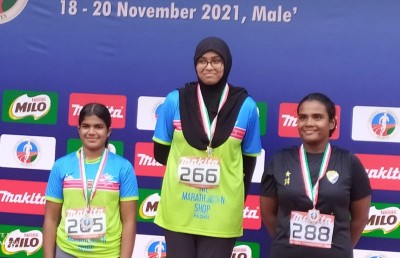 ޑިސްކަސް ތުރޯގެ ރަން މެޑަލް އައިނީއަށް، ޝާޔާ ކުރިއެރުން ހޯދައިފި