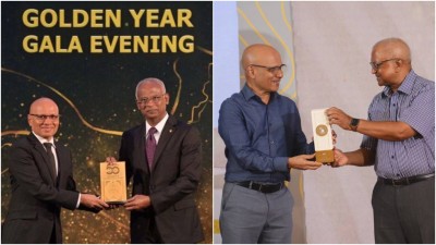 ފަތުރުވެރިކަމުގެ ސިނާއަތް ކުރިއެރުވުމުގެ ދެ އެވޯޑެއް ދިރާގަށް