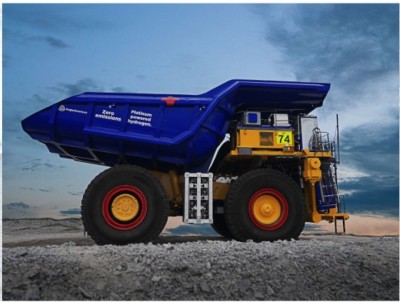 ހައިޑްރޯޖަން އިން ދުއްވާ ދުނިޔޭގެ ފުރަތަމަ ޓްރަކް، މައިނިން އިންޑަސްޓްރީއަށް ޚާއްޞަ