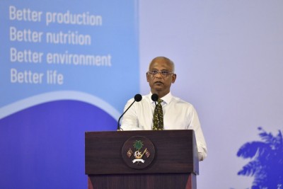 ނުވަ ރަށެއްގައި ކޯލްޑް ސްޓޯރޭޖް ގާއިމްކޮށްފިން، ވަރަށް އަވަހަށް ބޭނުންކުރަން ފެށޭނެ: ރައީސް