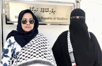 އެމްބަސީ ކައިރީގައި މުޒާހަރާކުރި މައްސަލާގައި ޝާދިޔާ އާއި ޝަޒްރާގެ މައްޗަށް ދައުވާކޮށްފި