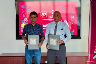 ވޯލްޑް ކަޕް ދައްކަން ޕީއެސްއެމުން މީޑިއާނެޓާއެކު އެއްބަސްވުން ހަދައިފި