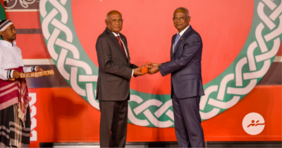 ނިޝާނު މުލީގެ ޝަރަފްގެ އިއްޒަތް ނަސީމަށް އަރުވައިފި
