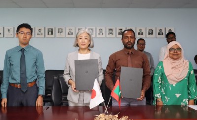 އޮމަދޫ ސްކޫލް މަރާމާތުކުރުމަށް ޖަޕާނުން 1.2 މިލިއަން ރުފިޔާގެ އެހީ ދީފި